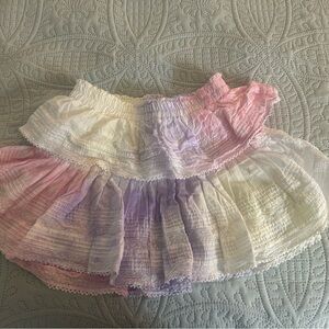 Pastel Tiered Skirt